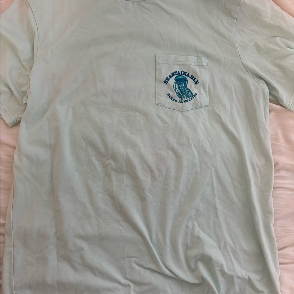 Seastainable Light Blue Graphic T-Shirt